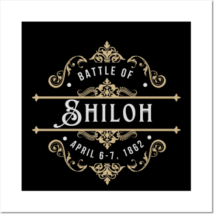 Battle of Shiloh Civil War Design Posters and Art